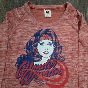 DC Comics Wonder Woman Long Sleeve Crew Neck Sweatshirt XL